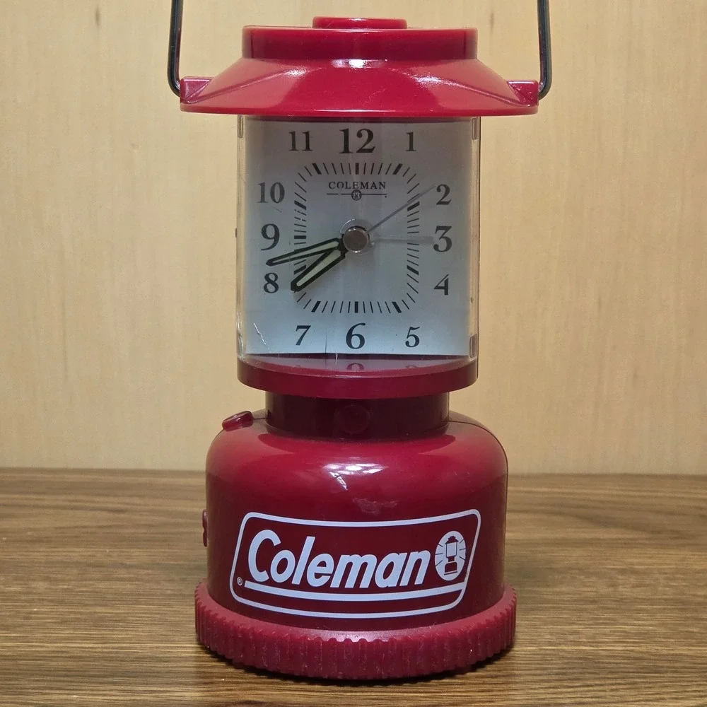 Coleman Lantern Alarm Clock Red 6